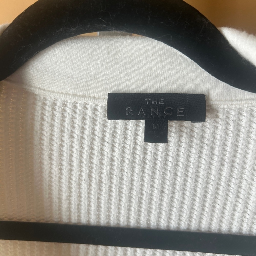 The Range Cream Ribbed Knit Sweater - Picture 4 of 5